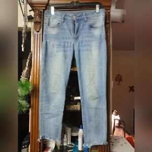 Womens' High-Rise Jegging Crop Jean By American Eagle Outfitters. SZ 6